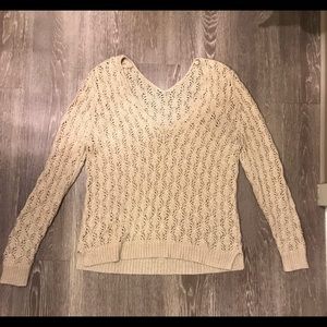 Taupe Knit Sweater